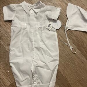 NWT boy baptism/ christening outfit 3-6 months- Dillards